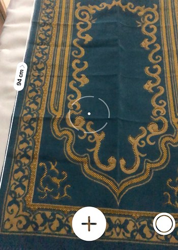 İşlemeli Koyu Turkuaz Halı Seccade - Görsel 7