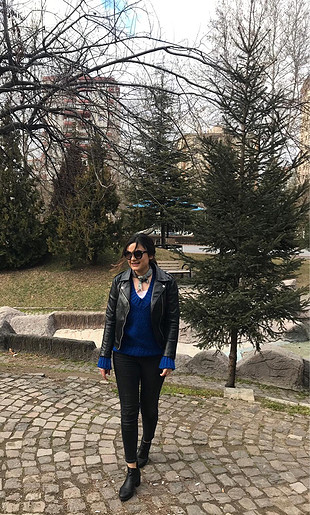 İnce deri ceket
