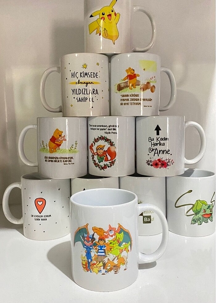 Pokemon kupa bardak - Görsel 2