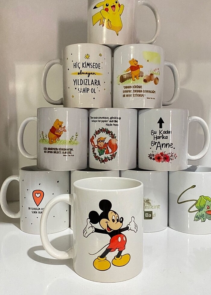 Mickey mouse kupa bardak - Görsel 2