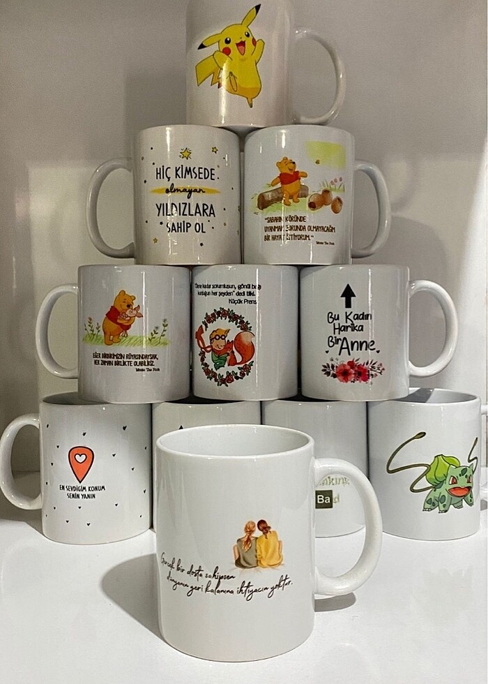 Dostluk kupa bardak - Görsel 2