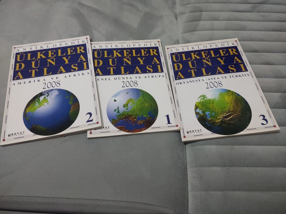 2008 Ülkeler ve Dünya Atlası Seti - Görsel 2