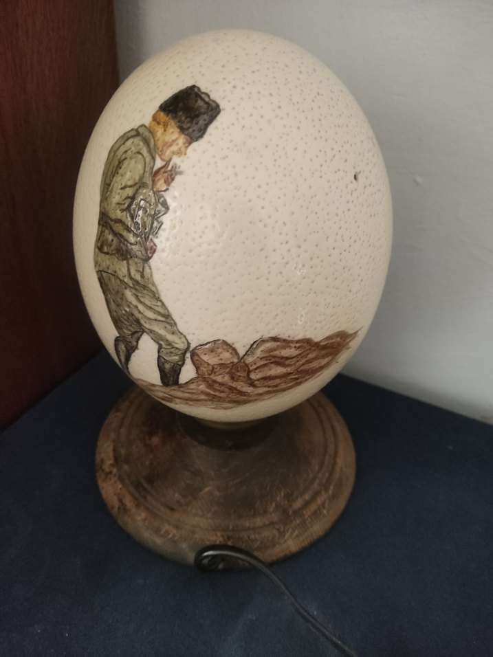 Atatürk Figürlü abajur lamba - Görsel 4