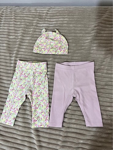 H&M Bebek tayt ve bere takımı