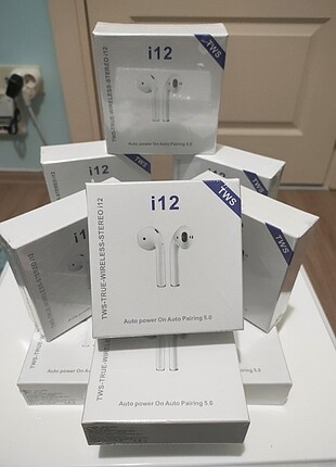 İ12 BLUETOOTH KULAKLIK SIFIR BEYAZ