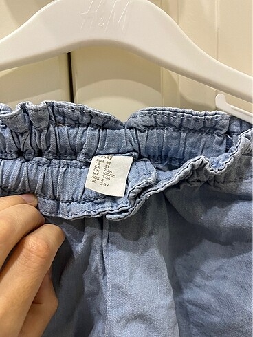 H&M H&m kot şort 2-3 yaş