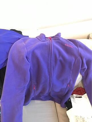 mor decathlon polar hırka