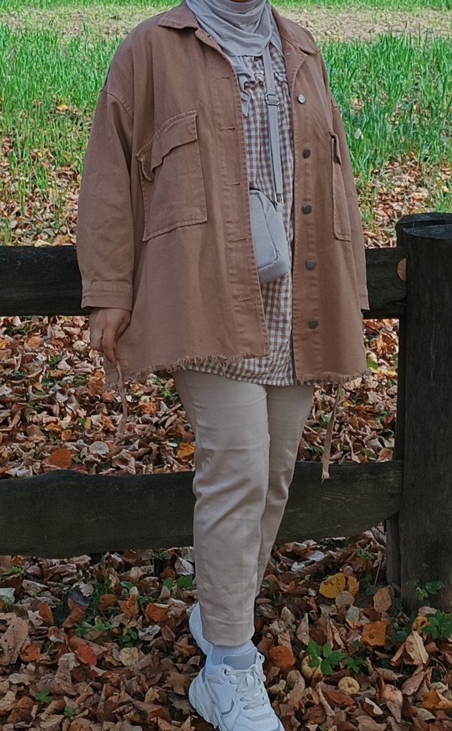 Vizon Düğmeli Salaş Ceket - Görsel 2