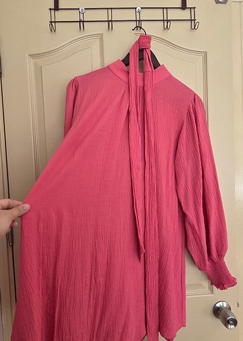 Piliseli Pembe Tunik - Görsel 2