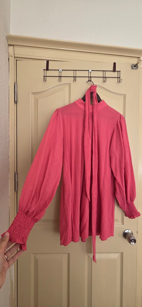 Piliseli Pembe Tunik - Görsel 3