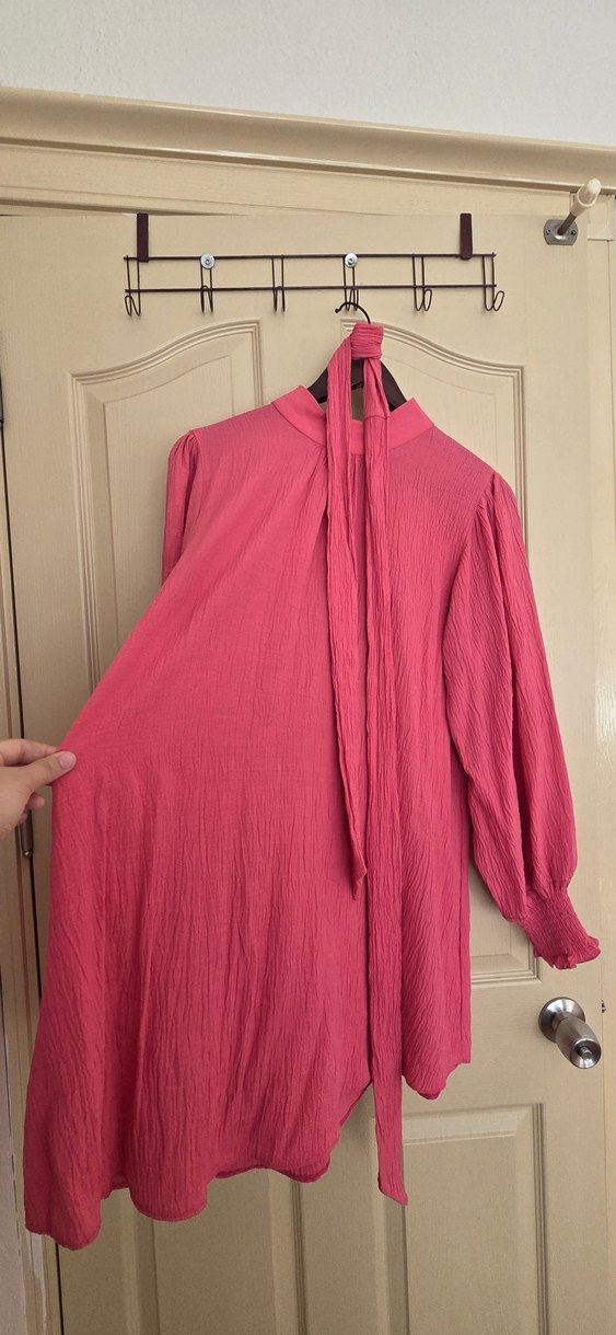 Piliseli Pembe Tunik - Görsel 2