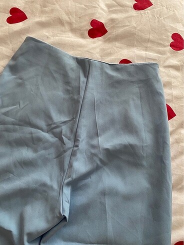 Bebe mavisi kumaş pantolon - Görsel 3