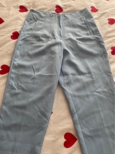 Bebe mavisi kumaş pantolon - Görsel 6