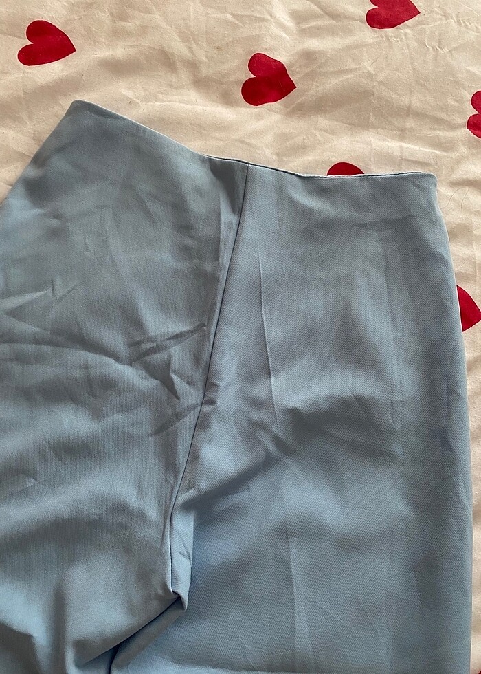 Bebe mavisi kumaş pantolon - Görsel 3