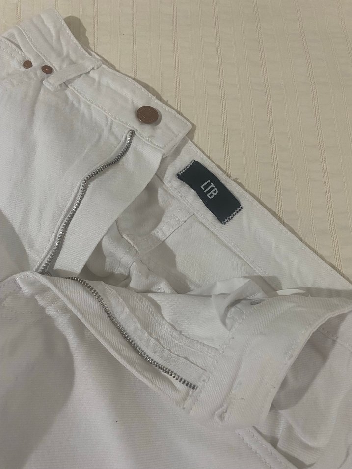 LTB beyaz kot pantolon - Görsel 2