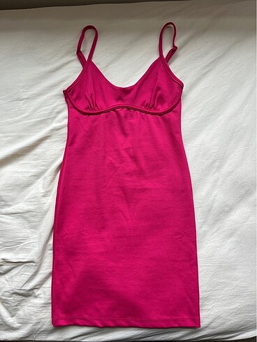 trendyol milla pembe elbise