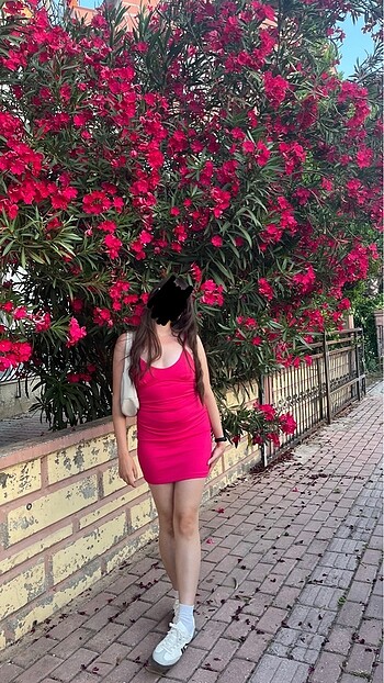 xs Beden pembe Renk trendyol milla pembe elbise