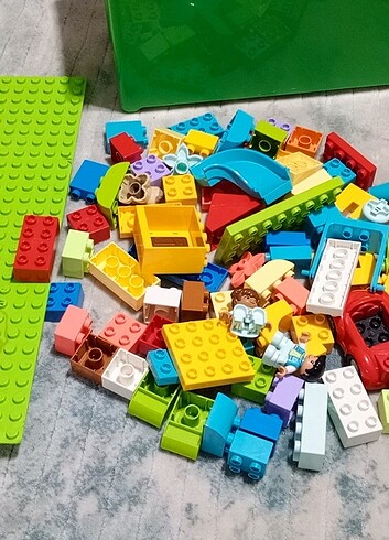 Lego duplo 10914 ve hubelino duplo uyumlu zemin