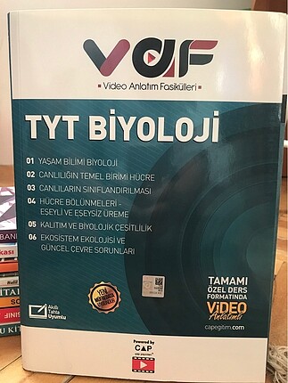 Çap TYT Biyoloji VAF