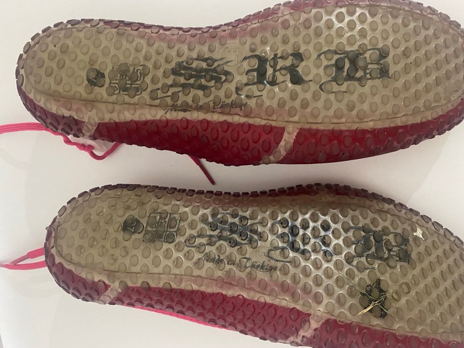 Pembe kadın Su Ayakkabısı deniz ayakkabısı - Görsel 4