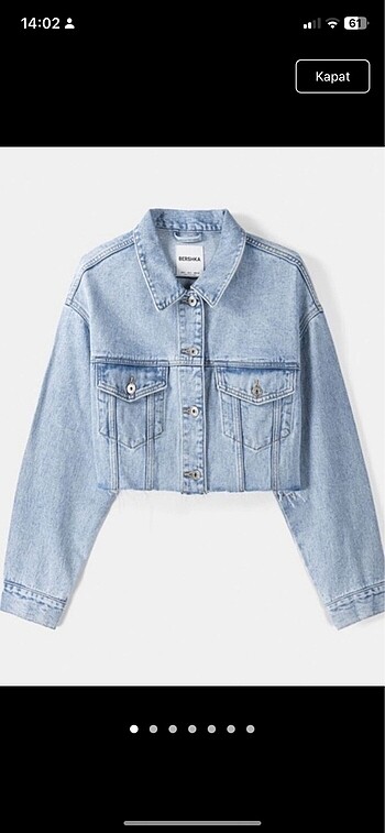 Bershka kot ceket