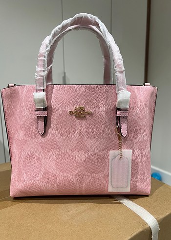 Pastel Pembe Dantel Detaylı Kadın Çanta