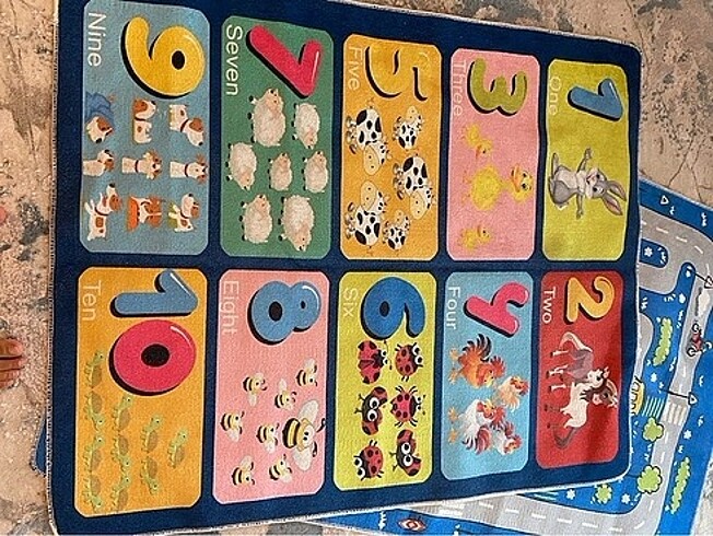 Diğer Çocuk ve bebek sayılı halısı