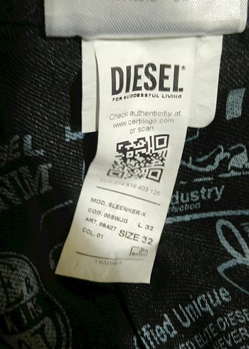 DİESEL DENİM JEANS - Görsel 7