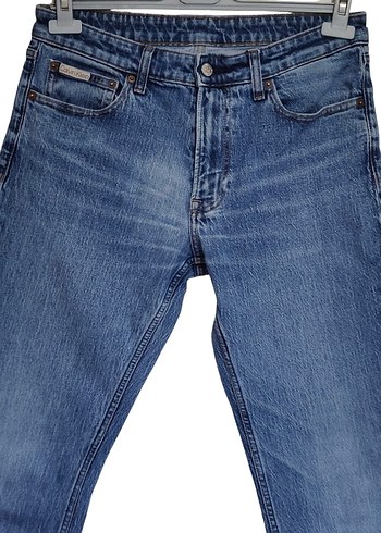 CALVİN KLEİN SLİM FİT COTTON JEANS - Görsel 2