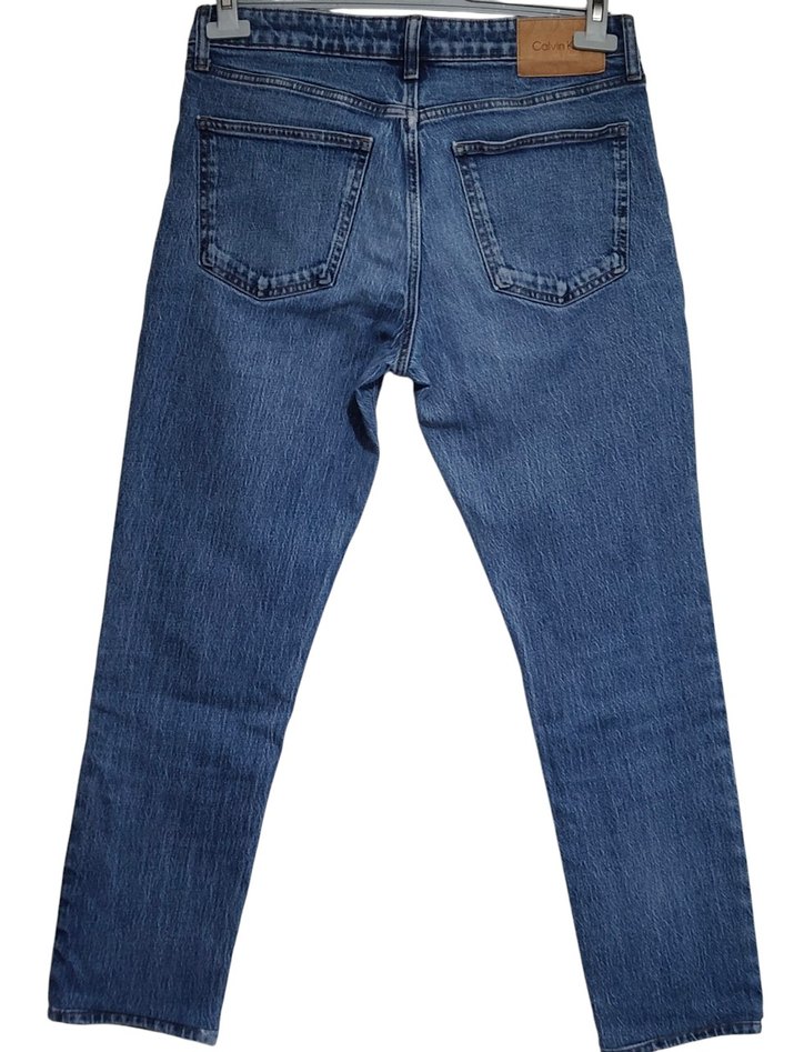 CALVİN KLEİN SLİM FİT COTTON JEANS - Görsel 3