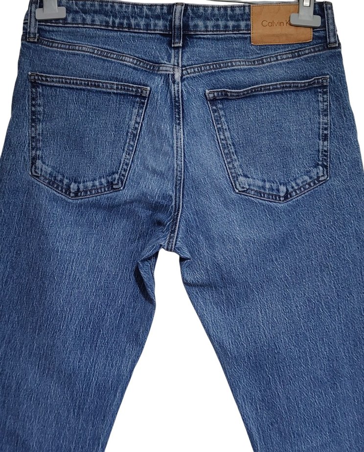 CALVİN KLEİN SLİM FİT COTTON JEANS - Görsel 4