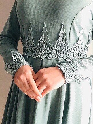 Abiye Yeşil Elbise