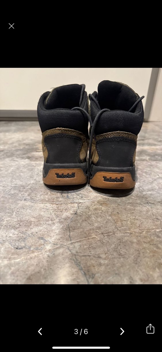 Timberland 39 numara Kahverengi Kamuflaj Outdoor Erkek Botları - Görsel 3