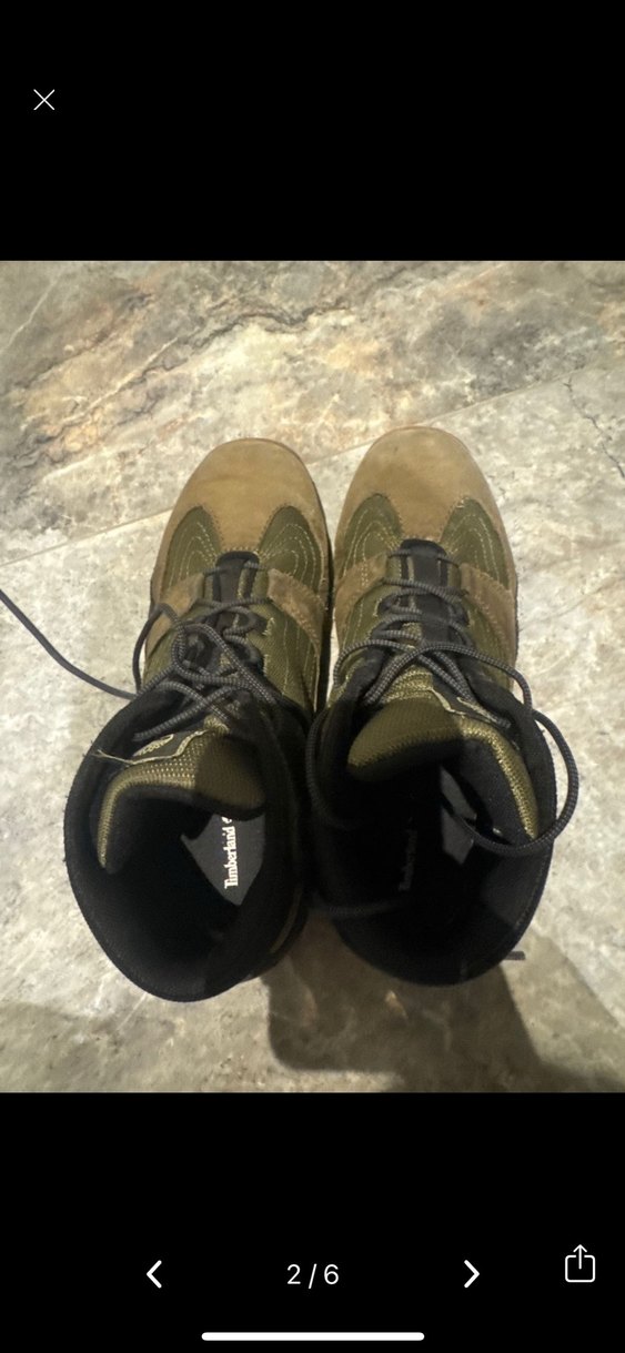 Timberland 39 numara Kahverengi Kamuflaj Outdoor Erkek Botları - Görsel 2