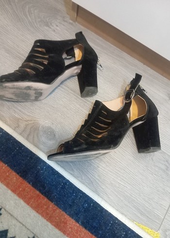 arka topuk fermuarlı - Görsel 2