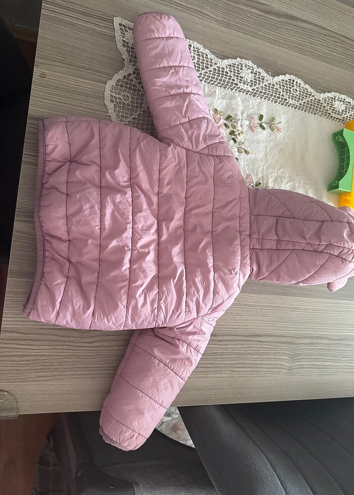 Kız çocuk montu - Görsel 3