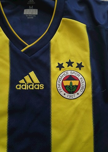 Erkek Sarı-Lacivert Çizgili Kısa Kollu Forma - Görsel 3