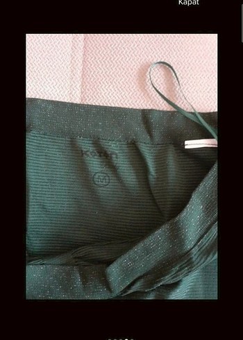 Yeşil simli strablez body - Görsel 3