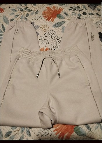 Kadın Beyaz Rahat Kesim Eşofman Altı - Görsel 2