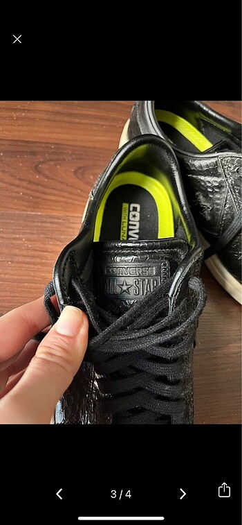 36 Beden converse deri spor ayakkabı