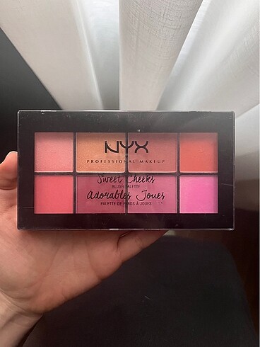 nyx sweet cheeks allık paleti