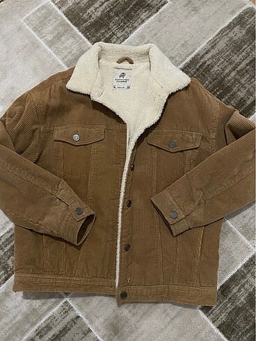 PULL&BEAR KADIN KADİFE MONT