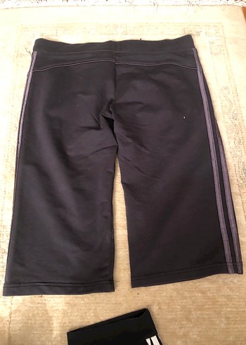 40 Beden Siyah Adidas Midi Kadın Eşofman Altı