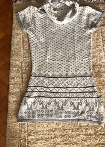 Bordo Mini Yüksek Yakalı Örgü Süveterler - Görsel 5