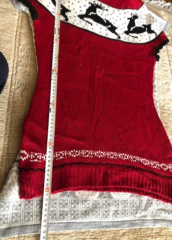 Bordo Mini Yüksek Yakalı Örgü Süveterler - Görsel 7