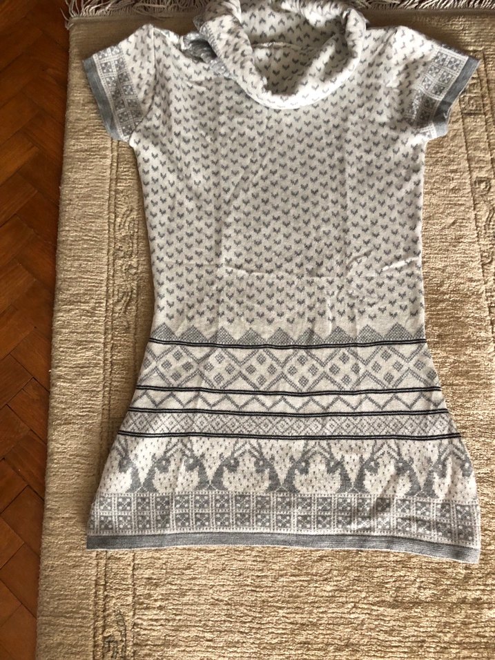 Bordo Mini Yüksek Yakalı Örgü Süveterler - Görsel 5