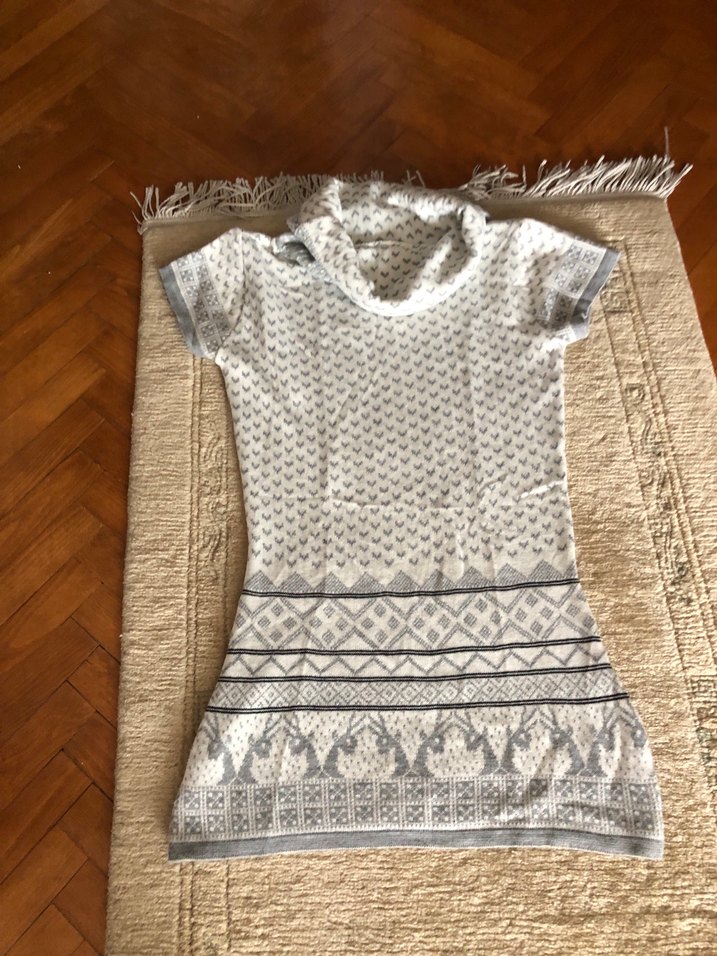 Bordo Mini Yüksek Yakalı Örgü Süveterler - Görsel 4