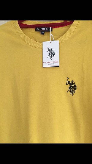 U.S Polo Assn. Sarı Polo tişört 