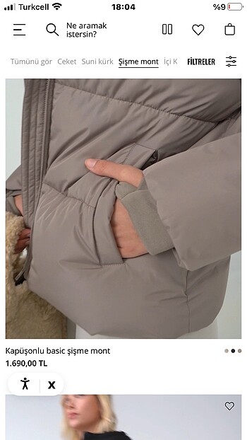 Kadın-çocuk mont - Görsel 12