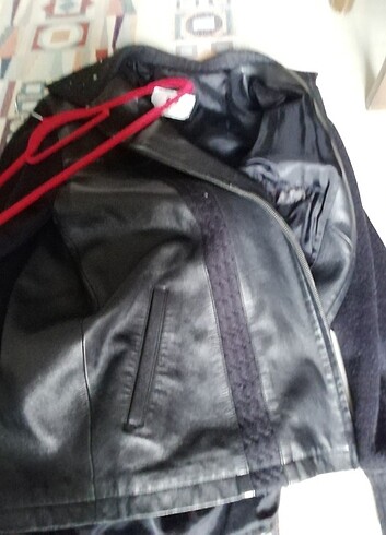 Atalar kuzu derisi mont - Görsel 6